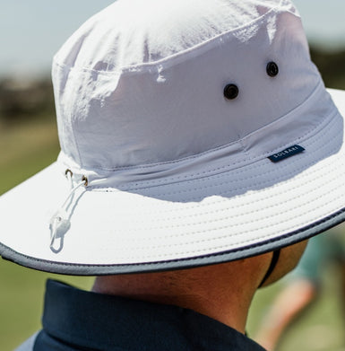 Traveller Broad Brim Sun Hat with breathable ventilation eyelets