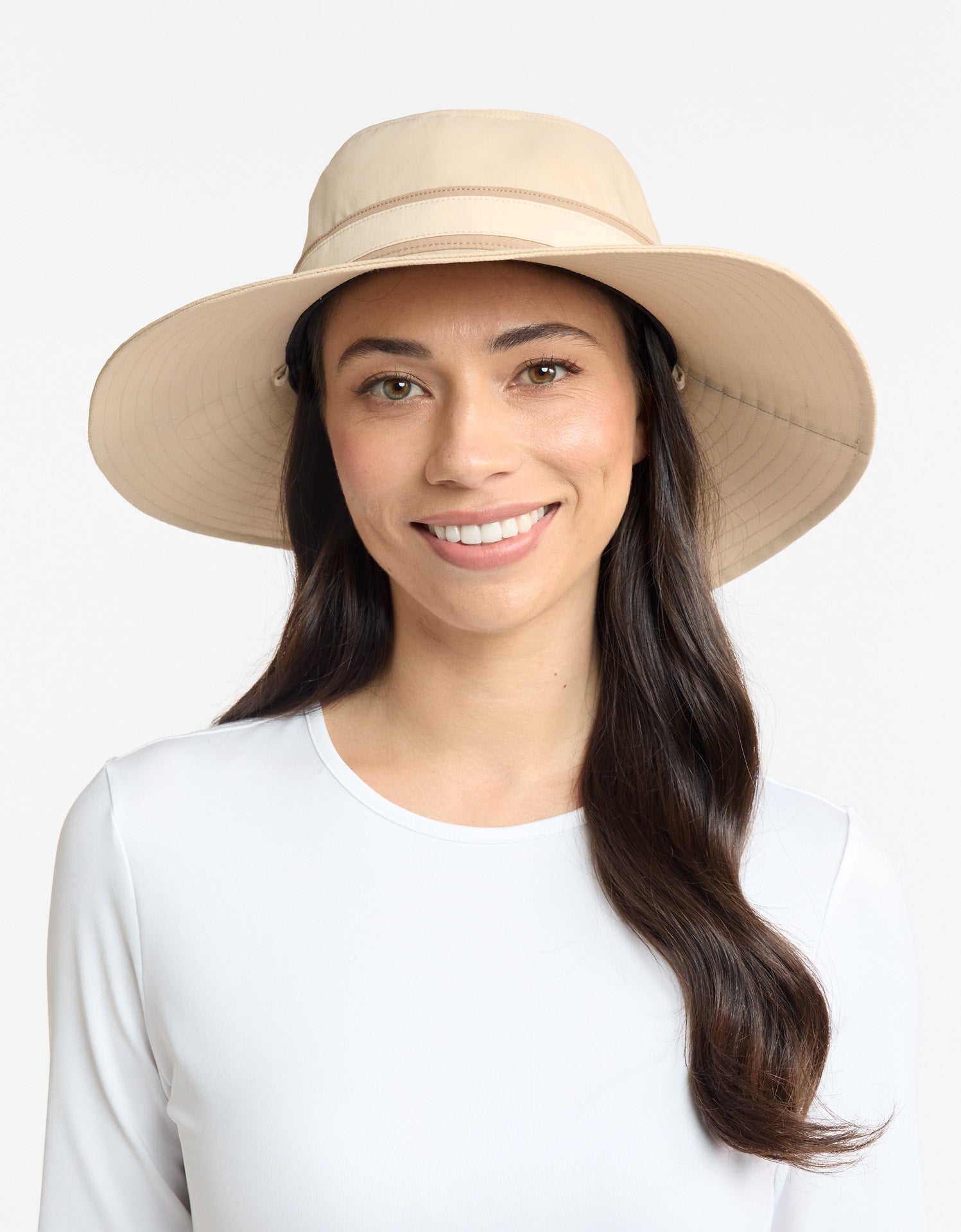 String Tan Safari Hat Tan Bucket Hat With String Top