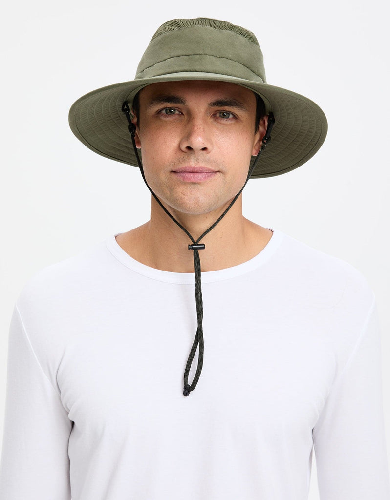 Everyday Broad Brim Sun Hat With Pocket for Men