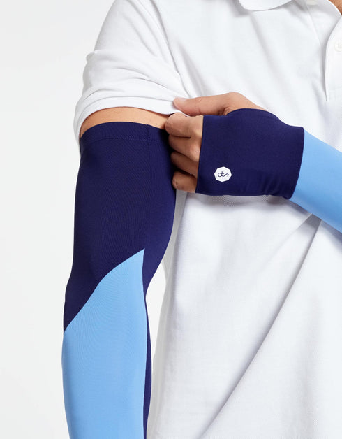 Colour Block Arm Sleeves UPF50+ Coolasun Breeze Collection