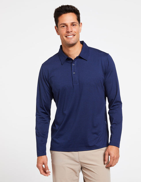 Long Sleeve Polo Shirt UPF50+ Active Collection