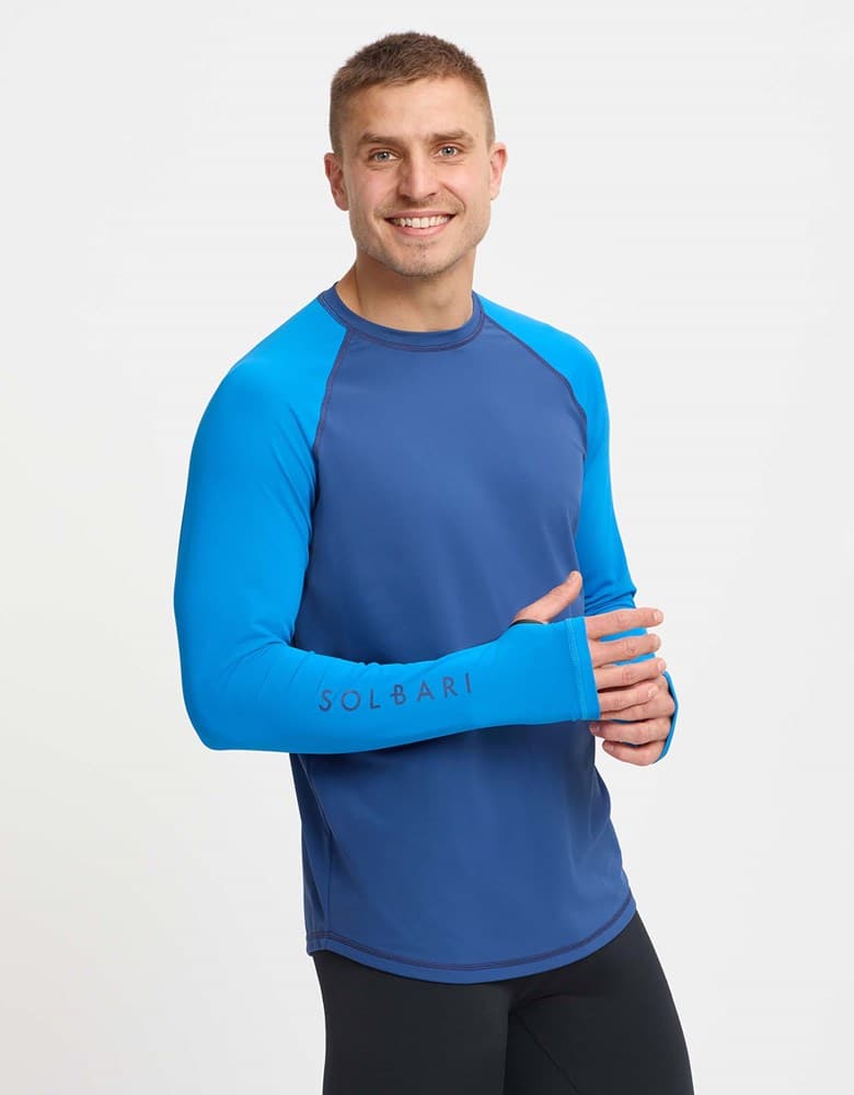 WindRider Herren Rash Guard Langarm-Shirt – UPF 50+, Schnell Trocknend & Dehnbar