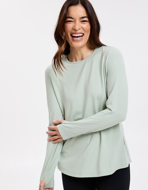 Loose Fit Long Sleeve Swing Top UPF50+ Sensitive Collection