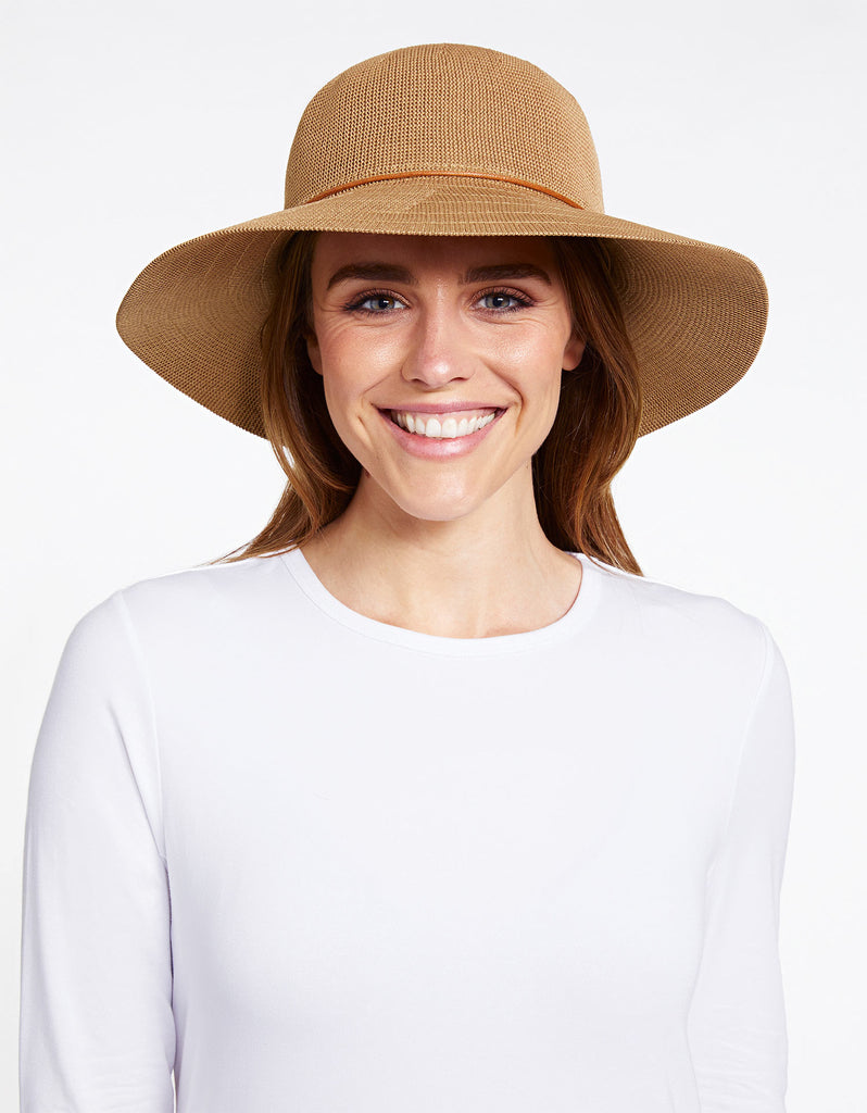 Sun Protective Wide Brim Sun Hat For Women | Womens Sun Hat – Solbari ...