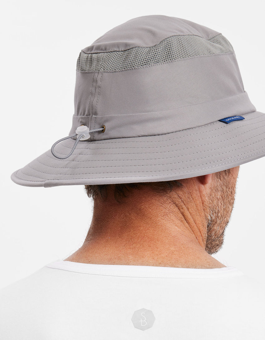 Everyday Broad Brim Sun Hat With Pocket for Men | UPF 50+ Sun Hat