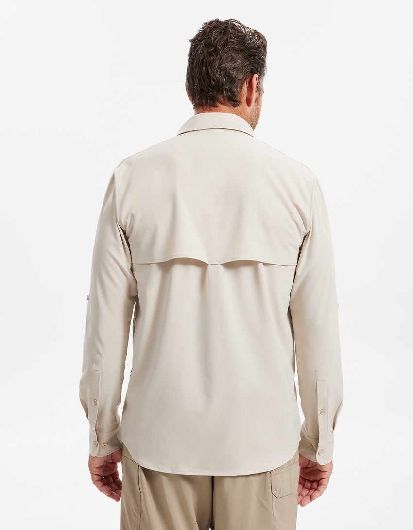 Hiking Shirt Men UPF50+ Dry Lite | Men's Sun Protective Shirt | Solbari Australia