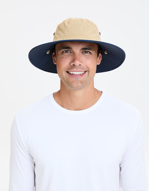 large brim mens sun hat