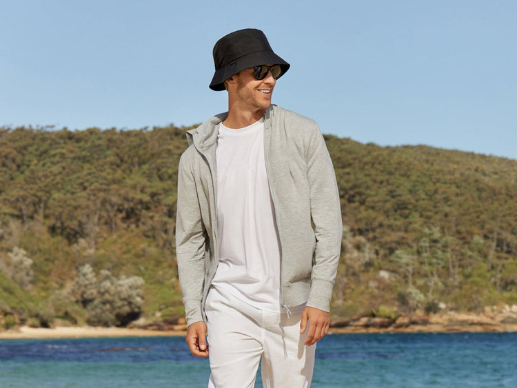 Men's Ultraviolet Protection Jackets & Sun Hoodies UPF 50+