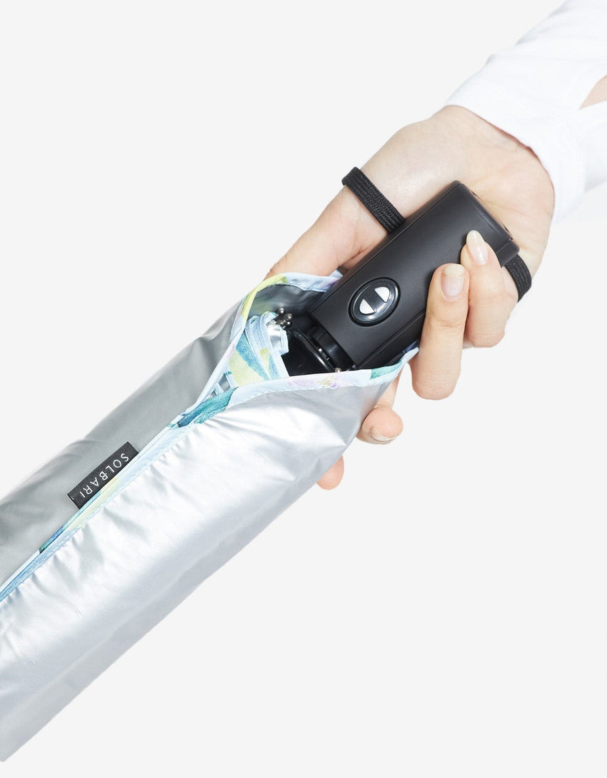 Automatic Moon & Galaxy Umbrella – UPF 50+ Sun & Rain Protection, Windproof 46" Canopy