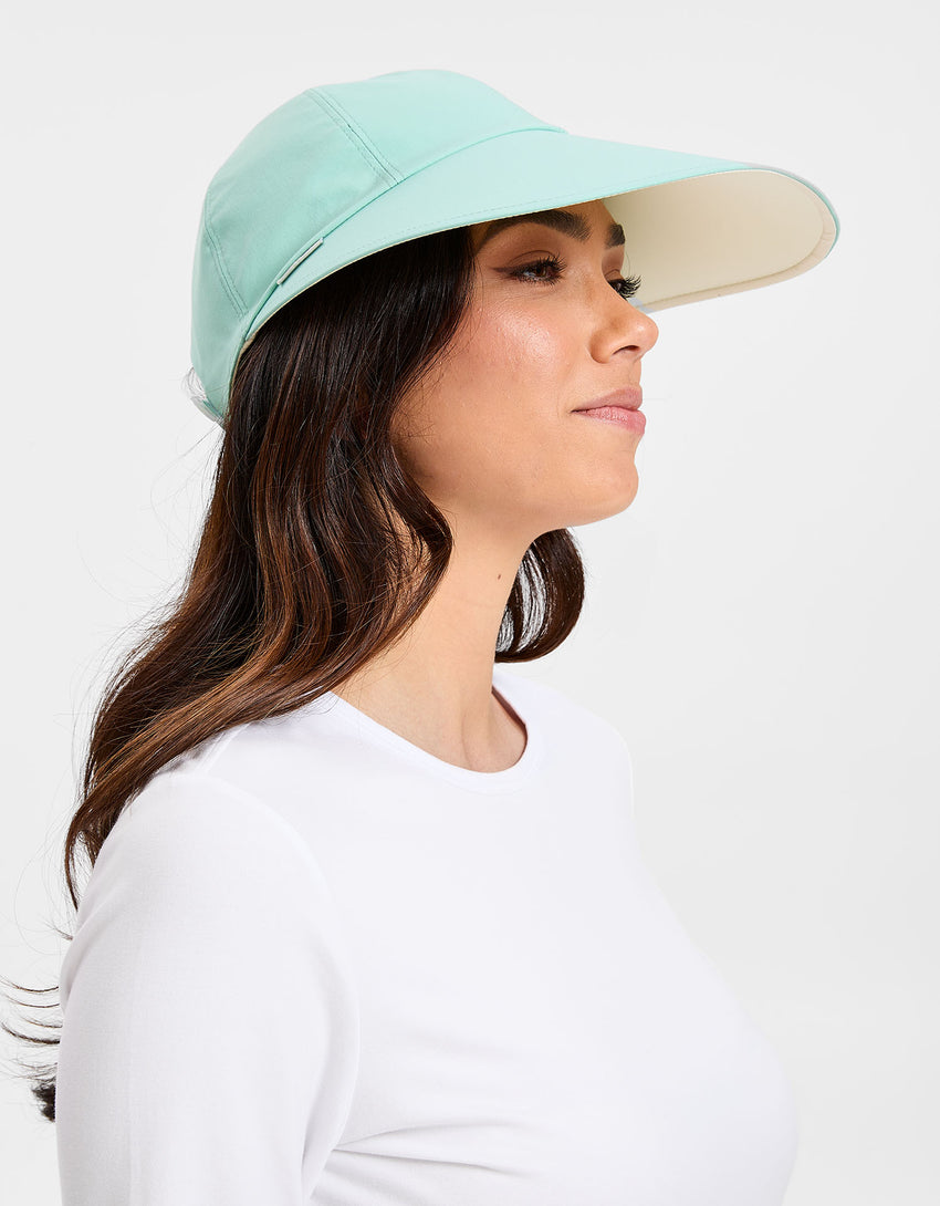 Reversible Ultra Wide Brim Cap, Women's Wide Brim Sun Hat | Solbari Australia