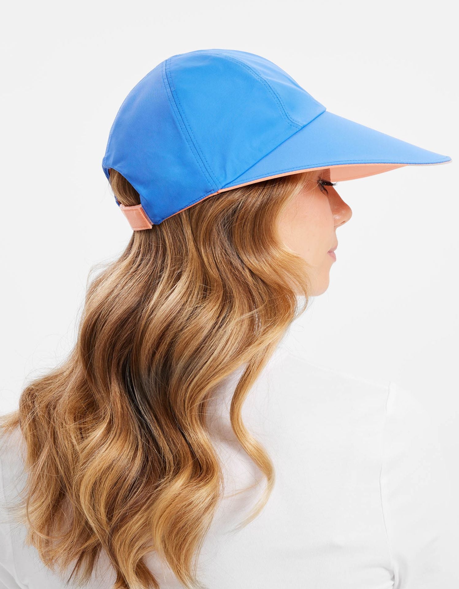 Summer Peach / Electric Blue