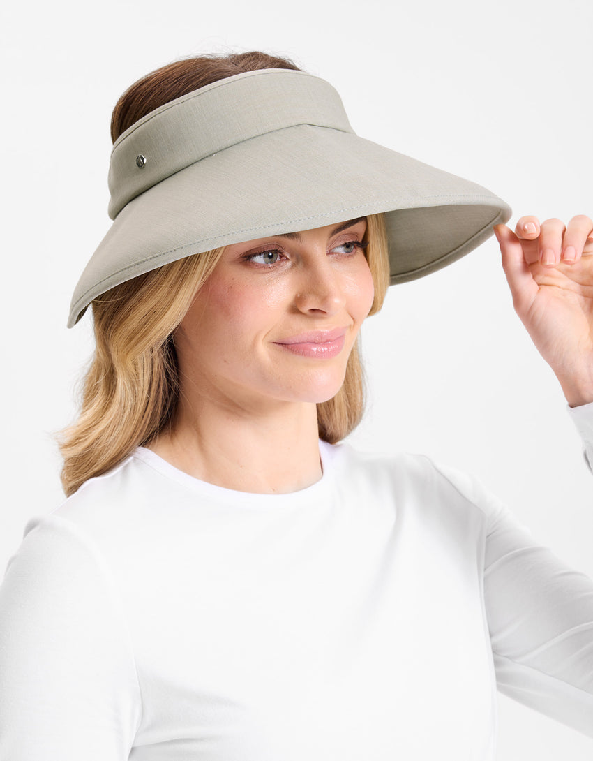 Ultra Wide Brim Sun Visor UPF50+ Solbari AU Solbari Australia