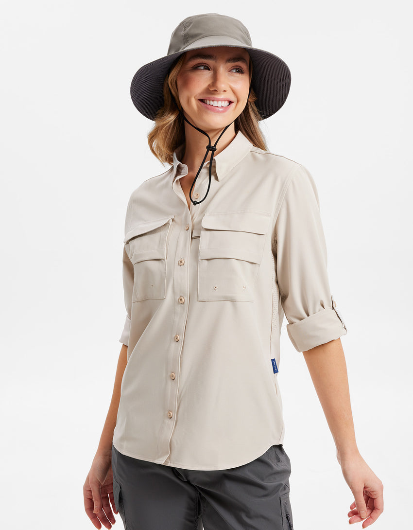 Hiking Shirt Women UPF50+ Dry Lite | Women's Sun Protective Shirt | Solbari Australia
