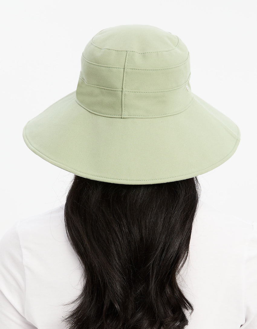 Wide Brim Tropical Sun Hat UPF50+ | Sun Protective Wide Brim Sun Hat For Women | Solbari Australia