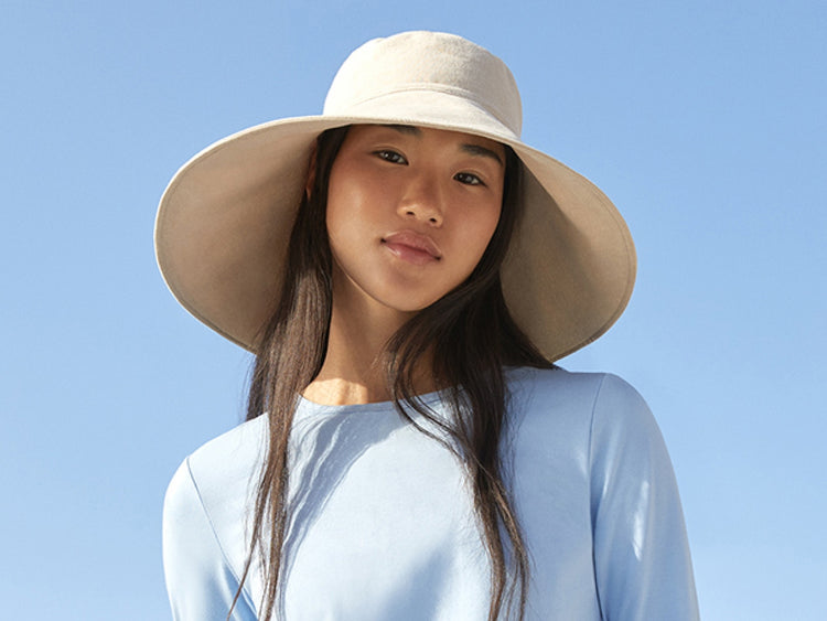 Women's Wide Brim Sun Hats UPF 50+