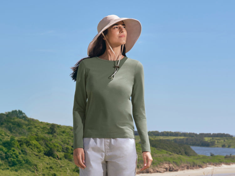 Women's Wide Brim Sun Hats UPF 50+