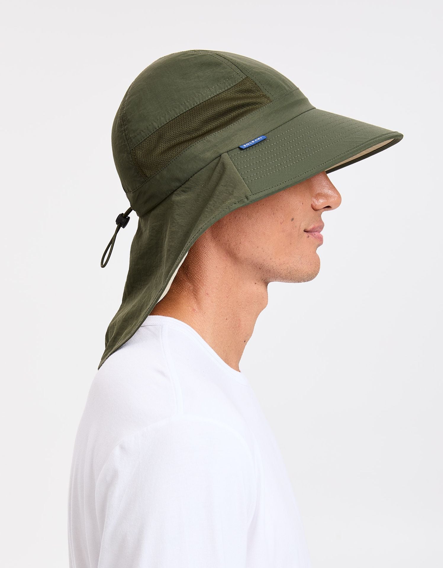 Khaki / Beige Underbrim