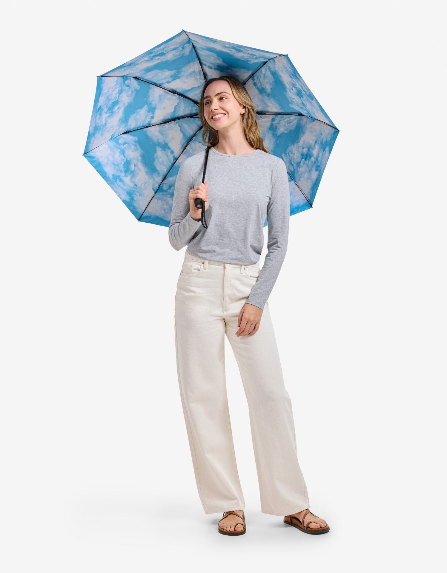 Silver / Clouds,117cm Arc