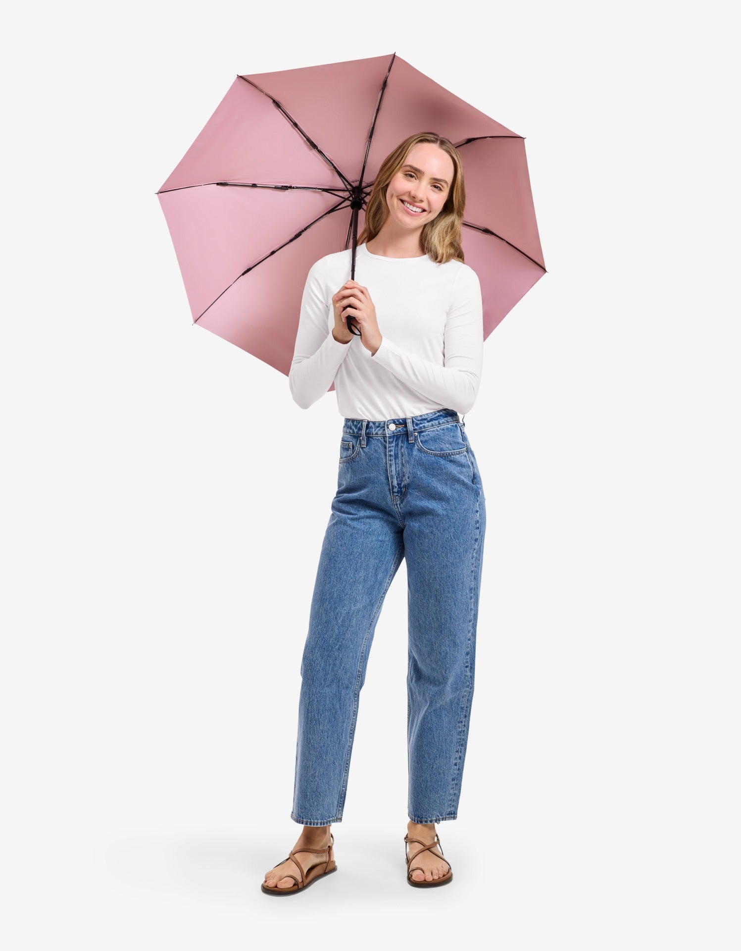 Silver / Light Pink,106cm Arc