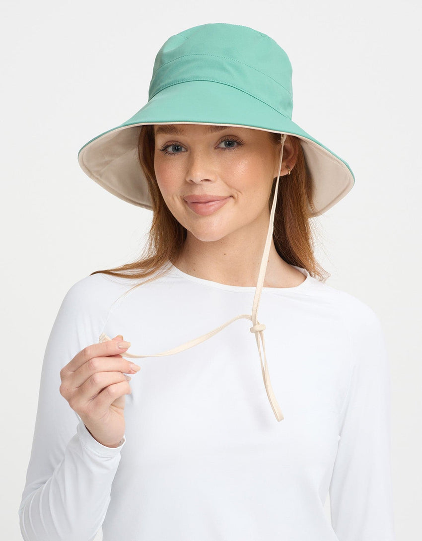 Wide Brim Beach Hat, Women's UV Protection Sun Hat UPF50+ Solbari