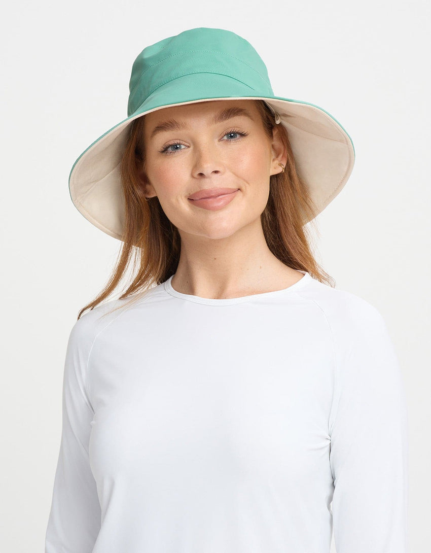 Wide Brim Beach Hat, Women's UV Protection Sun Hat UPF50+ Solbari