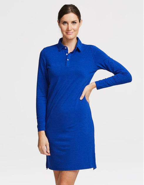 Long Sleeve Polo Dress UPF50+ Sensitive Collection