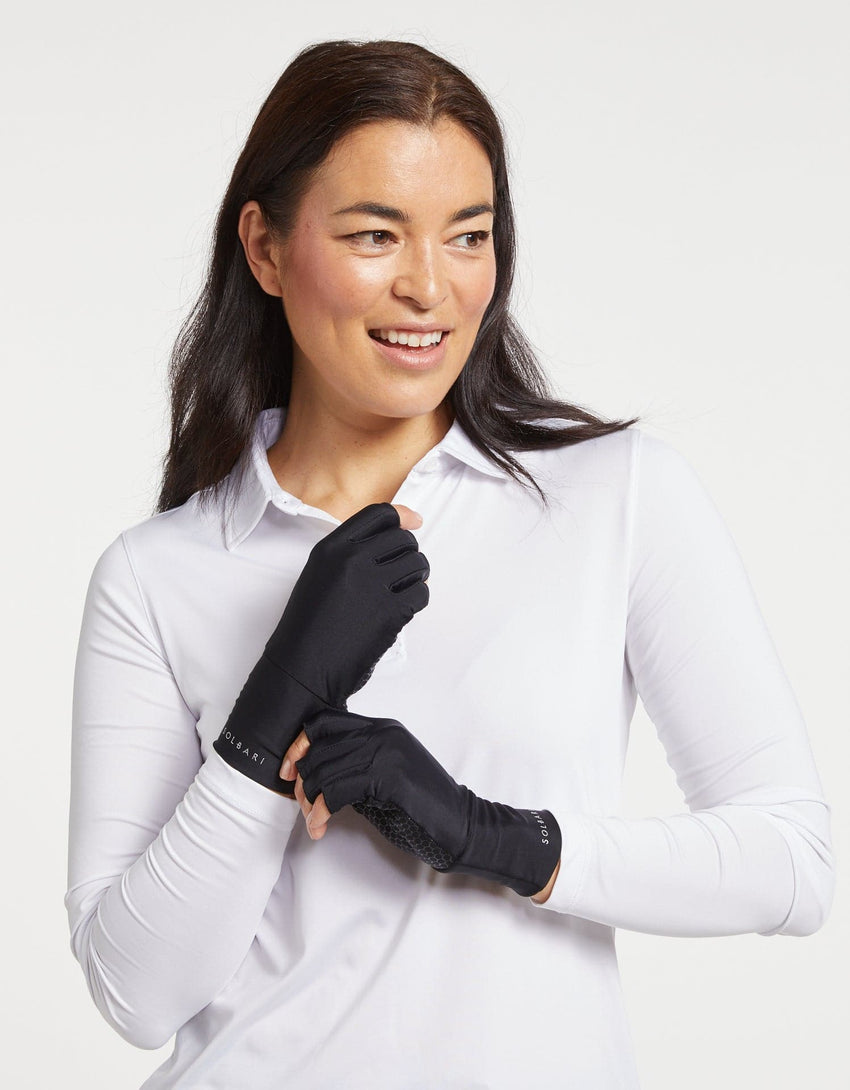 Fingerless Driving Gloves UPF50+ | Women's Sun Protective Gloves