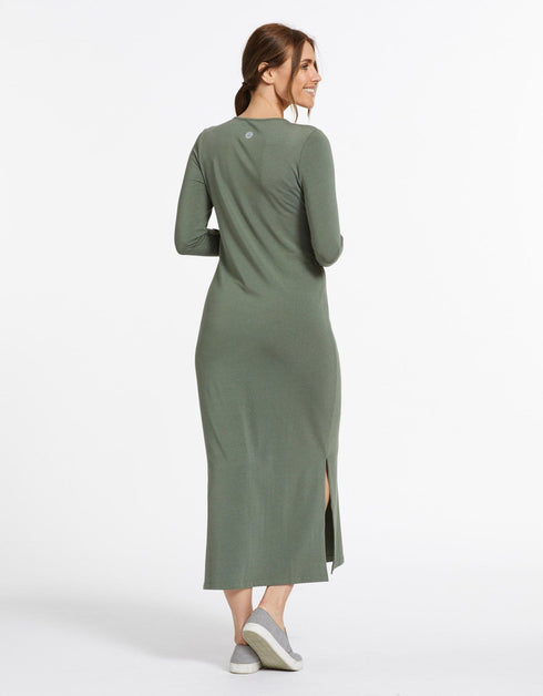 Long Sleeve Maxi Dress UPF50+ Sensitive Collection