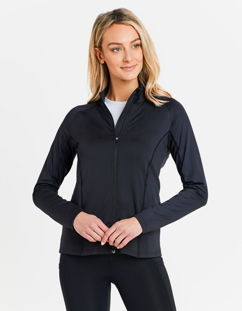 UPF 50+ Sun Protective Essential Full Zip Jacket For Women