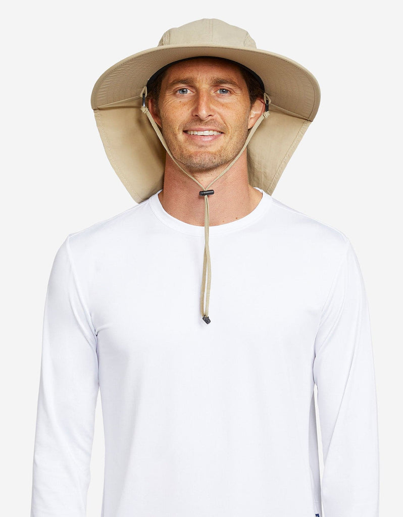 Outback Sun Hat UPF 50+ for Men UV Protective Sun Hat Solbari Australia