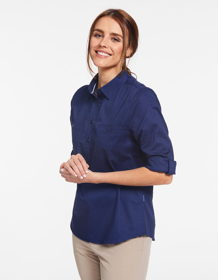 Outback Half Placket Shirt | UPF50+ Technicool Sun Protection for Women