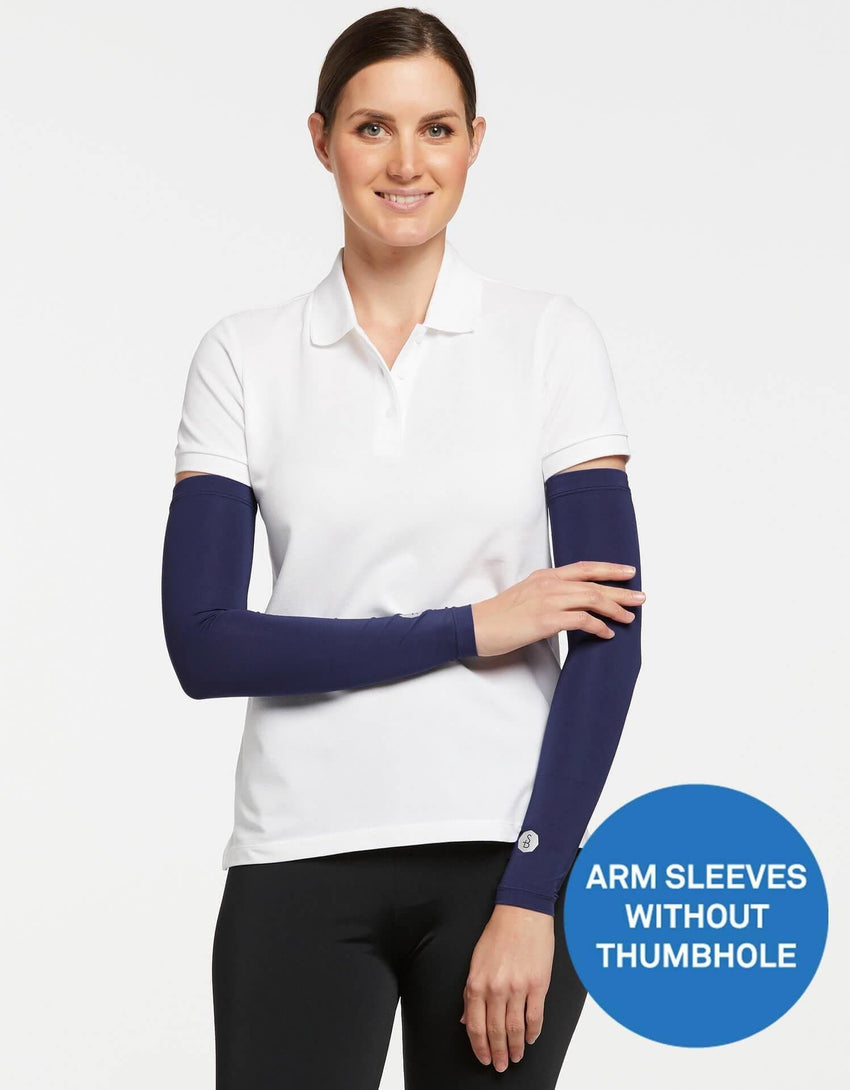 Womens Arm Sleeves For UPF 50+ Sun Protection | UV Protective Sleeves
