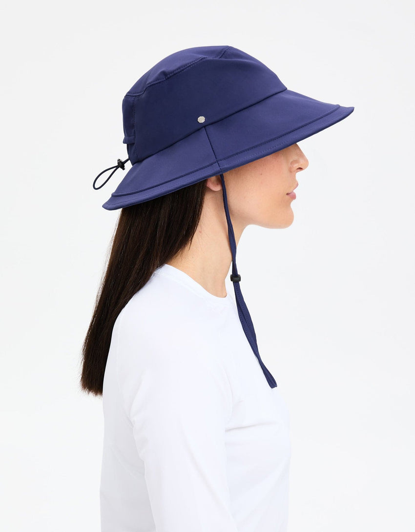 Wide Brim Swim Sun Hat UPF50+ For Women | Sun Protection Swim Hat